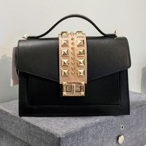 NWT Valentino Rockstud leather top handle handbag